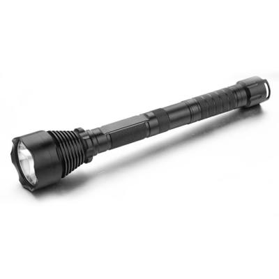 China Heavy Duty Aluminum alloy Tactical LED Flashlight with Rechargeable Lithium Battery for sale