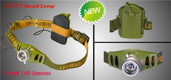 China Cree 3 Watt LED Headlamp For Machine Repairing , Police Led Headlamp for sale