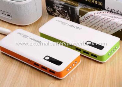 China High Power 10000mAh Universal Dual USB Power Bank  4 LED Light for sale