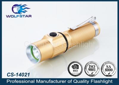 China 5watt Mini Aluminum Led Rechargeable Torch camping tactical led flashlight for sale