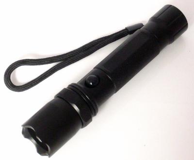 China blue lighting Led recharge flashlight for sale