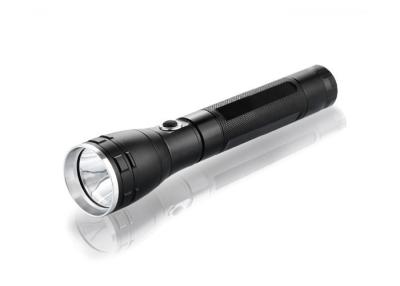 China 5W Emergency Aluminum Alloy Police cree led torch with 2 * D Battery for sale