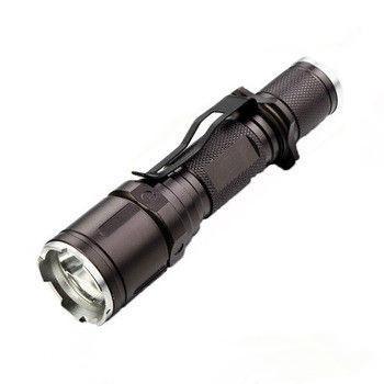 China 800 Lm 10w Strong Light 3.7 V police LED Torch Light 1×18650 Lithium Battery for 600 M for sale