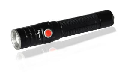 China high power LED Zoom Flashlight , emergency 5 - mode Led Torch for sale