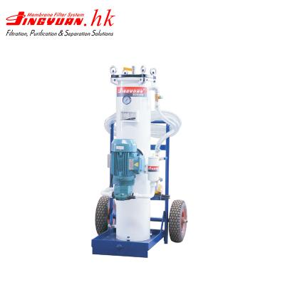 China Industrial Oil Filtrator Hydraulic Oil Purifier Purifier Machine Water Separator for sale