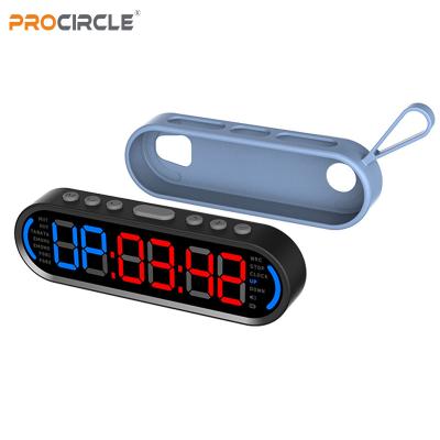 China Customization Digital Fitness Countdown Timer Gym Portable Smart Wall Clock for sale