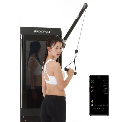 China Multiple Power Modes Wall Mounted Smart Fitness Mirror With A Built-in Personal Trainer for sale