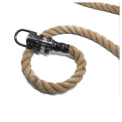 China Wholesale High Quality Gym Training Climbing Rope With Hook for sale