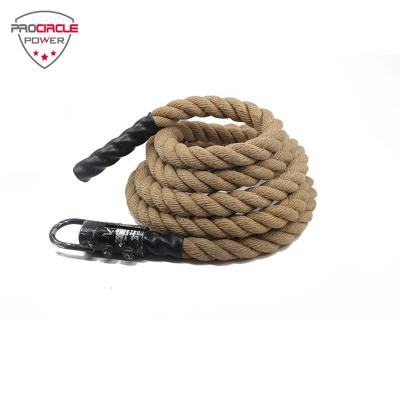 China High Quality Wholesale Rock Material Gym Sisal Climbing Rope for sale