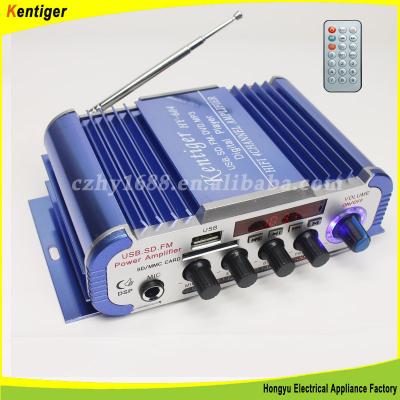 China Car /motorcycle/home 4 Channel Motorcycle USB Amplifier for sale