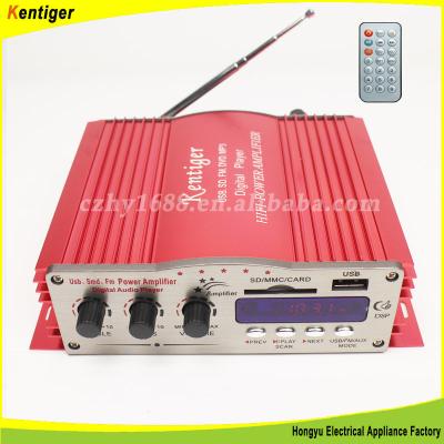 China car audio and 4ch 12v audio motorcycle car mp3 amplifier for sale