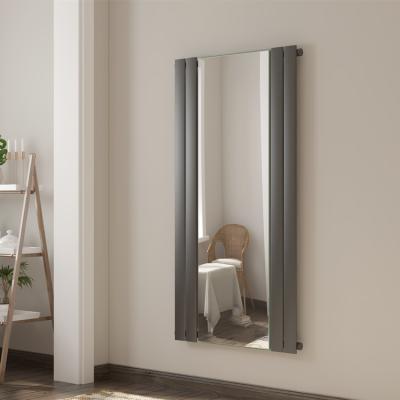 China Electric Heater AVONFLOW Chrome Bathroom Towel Warmer Radiator With Mirror for sale