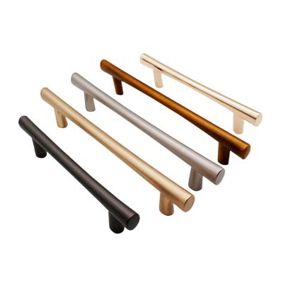 China Furniture handle & Zinc Alloy Knob Handle Square Handles Modern Simple Furniture Drawer Sideboard Handles for sale