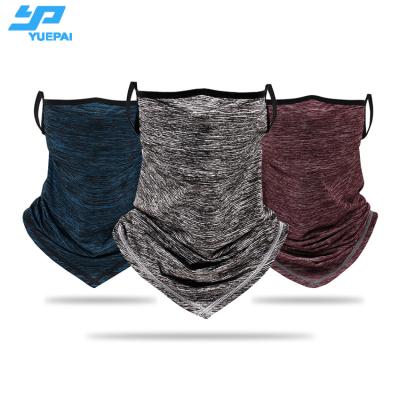 China Sport Quick Dry Cooling Earloop Headwear Mask Anti Logo Scarf Solid Color Head Bandana Custom UV Neck Cuff With Logo for sale