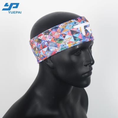 China High quality custom sports logo double sided basketball sports yoga headbands for unisex for sale