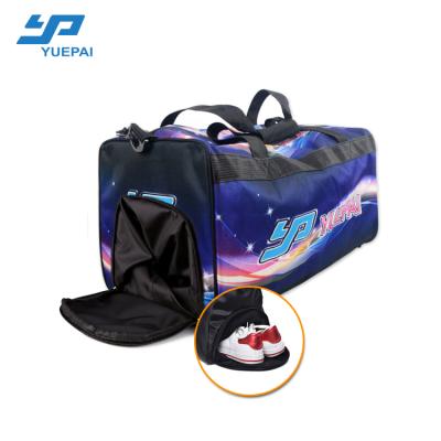 China Wholesale high quality unisex custom print logo fleece gym sports bag for sale