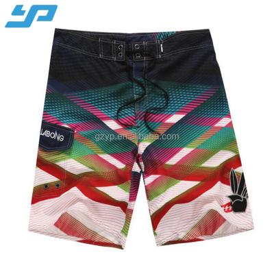 China New Arrival Sublimation Anti-UV Men Swimming Beach Shorts Hawaiian Beachwear Surf Board Shorts Swim Trunks for sale