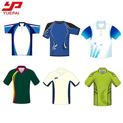 China Custom Cricket Jersey Cricket Sublimation Cricket Uniform Sets Custom Size for sale