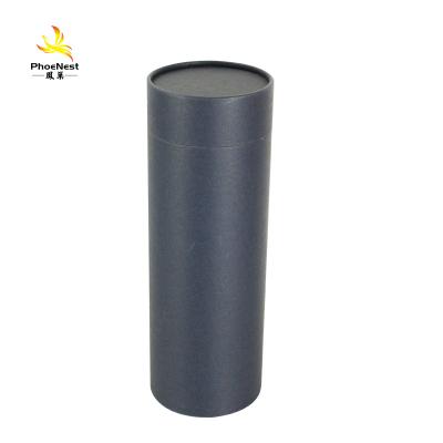 China Biodegradable European Style Funeral Cremation Keepsake Paper Urns Scattering Tubes for sale