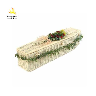 China European Style Glass Coffin Casket Boxes Customized Size European Style LANTIAN WC1801R CN; SHN WILLOW Adult for sale