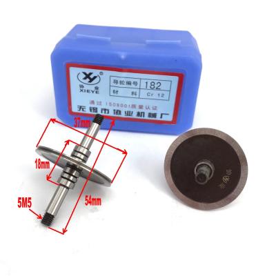 China For Wire Cut EDM Machine WEDM Wire Cut Parts Guide Wheel Pulley Roller 182 OD37 Mm Length 54mm for sale