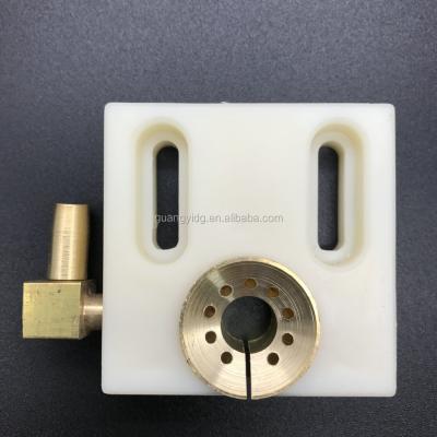 China Wire Cut EDM Machine White Water Board High Quality Plastic Plug W50*L50*T10mm For CNC Machine Parts for sale