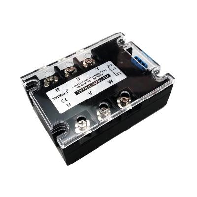 China Sealed Three Phase Motor Control Module 10A SSR Solid State Relay Motor Reversing SSR DC Input for sale