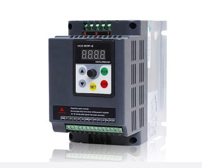 China 1.5KW AC380V 2 VFD 150*115*150 Frequency Inverter Delta VCO PUNCH for sale