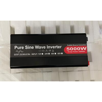 China Pure Sine Wave Inverter 5000W 12V 24V 48V To Inverter 220V Solar Home High Power Inverter 550 x 205 x 165 mm for sale