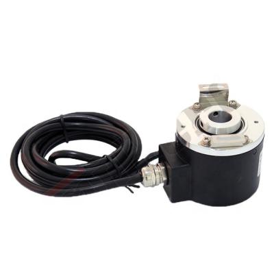 China Hollow shaft incremental rotary encoder conveying belt to use outer diameter 58mm, shaft height 15mm hollow shaft rotary encoder THT58/15 incremental encoder for sale