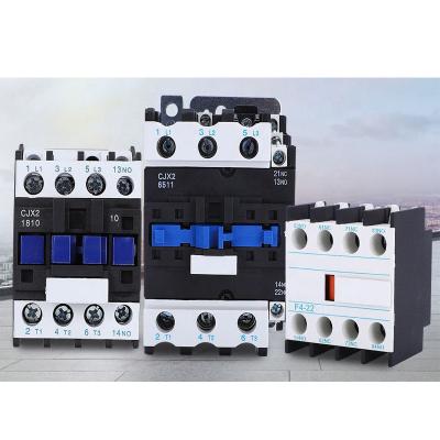 China AC contactor CJX2-4011 5011 CJX2-3210 6511 8011 9511 220V 380V three phase single phase silver contact CJX2-3210 for sale