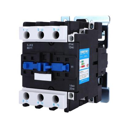 China AC contactor CJX2-4011 5011 CJX2-2510 6511 8011 9511 220V 380V three phase single phase silver contact CJX2-2510 for sale