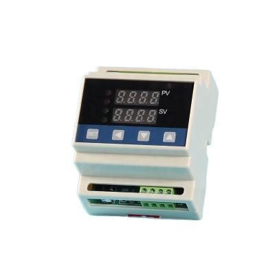 China Universal din rail dual input temp PID rs485 modbus 4-20ma temperature controller with type differential temperature 107*59*88k for sale