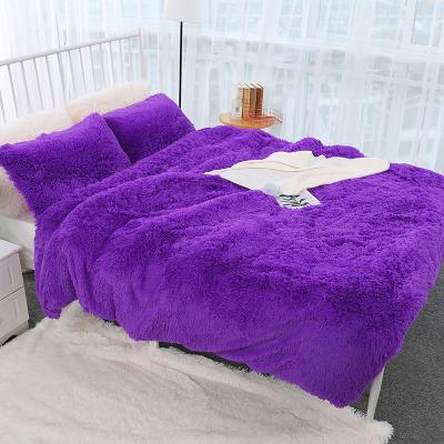 China New Design Anti-Static Plush Blankets Faux Fur Throw Blanket For Travel Picnic Blanket for sale