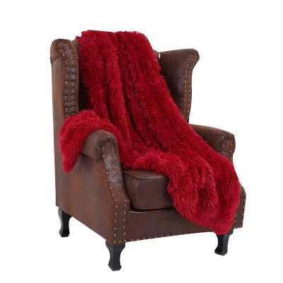 China Wholesale Anti-static Super Soft Plush Extra Soft Rabbit Faux Fur Throw Cozy Luxury Blanket For Fur Blanket for sale