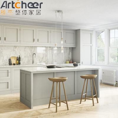 China American Style Shaker Kitchen Cabinets with Customized Color and Plywood Carcase for sale