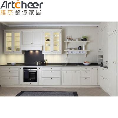 China Traditional Korean Luxury Plastic Kitchen Cabinet With A For Your Kitchen Furniture for sale