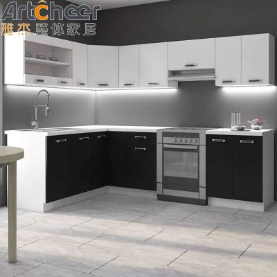 China Kitchen Furniture Customize Design Modular Kitchen Cabinets Set for Africa Market for sale