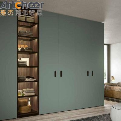 China Modern Minimalist Bedroom Wardrobe Cabinet with Simple Design and Cupboard Handles for sale