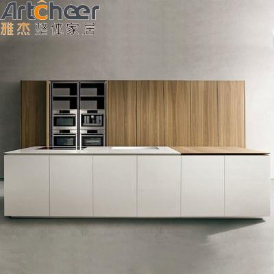 China Kitchen Cabinet Modular Design Lacquer Surface Treatment for Modern Home Furniture for sale