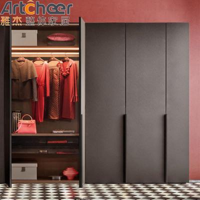 China Upgrade Your Bedroom Storage with Almari Furniture Wooden Combination Wardrobe for sale