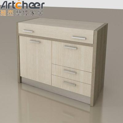 Cina Modern Style E0 Material Grade Customize Pvc Ready Made Small Mini Set Kitchen Cabinet in vendita