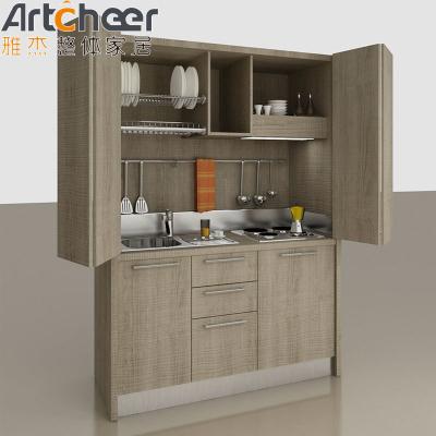 China Modern Plywood Kitchen Cabinet Ready To Assemble Drawer Base Cabinets For Small Storage for sale