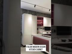 Italian modern design kitchen cabinet