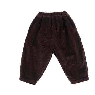 China Breathable Fall Winter Cute Kids Girls Trousers corduroy pants girls harem pants for girls boys for sale