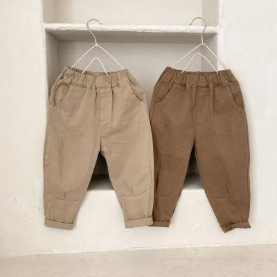 China Breathable Kids Girls Harem Pants Spring Fall Children Loose Pants Girl High Waist Trousers for sale