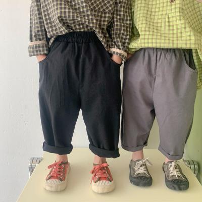 China Breathable New design children's clothing for girls pants plain kids girls wide-leg pants trousers for children for sale