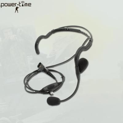 China Neck Tape VOX Tactical Headset FBI SWAT In Line PTTs Headset For VOX Radio for sale