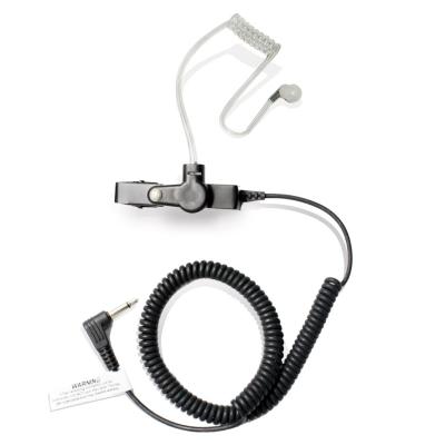 China 3.5mm Portable Earphone Jack Walkie Talkie Earpiece Air Duct Two Wire In-Ear Monitoring Kits for sale