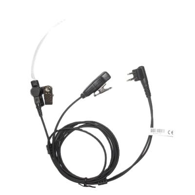 China In-Ear Monitoring Kits Two-Wire Lavalier Spy Earpiece Headset For HYTERA TC265 TC365 for sale